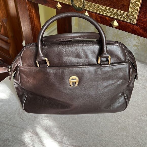 Etienne Aigner Handbags - Etienne Aigner Mink Brown Soft Leather Handbag VTG?